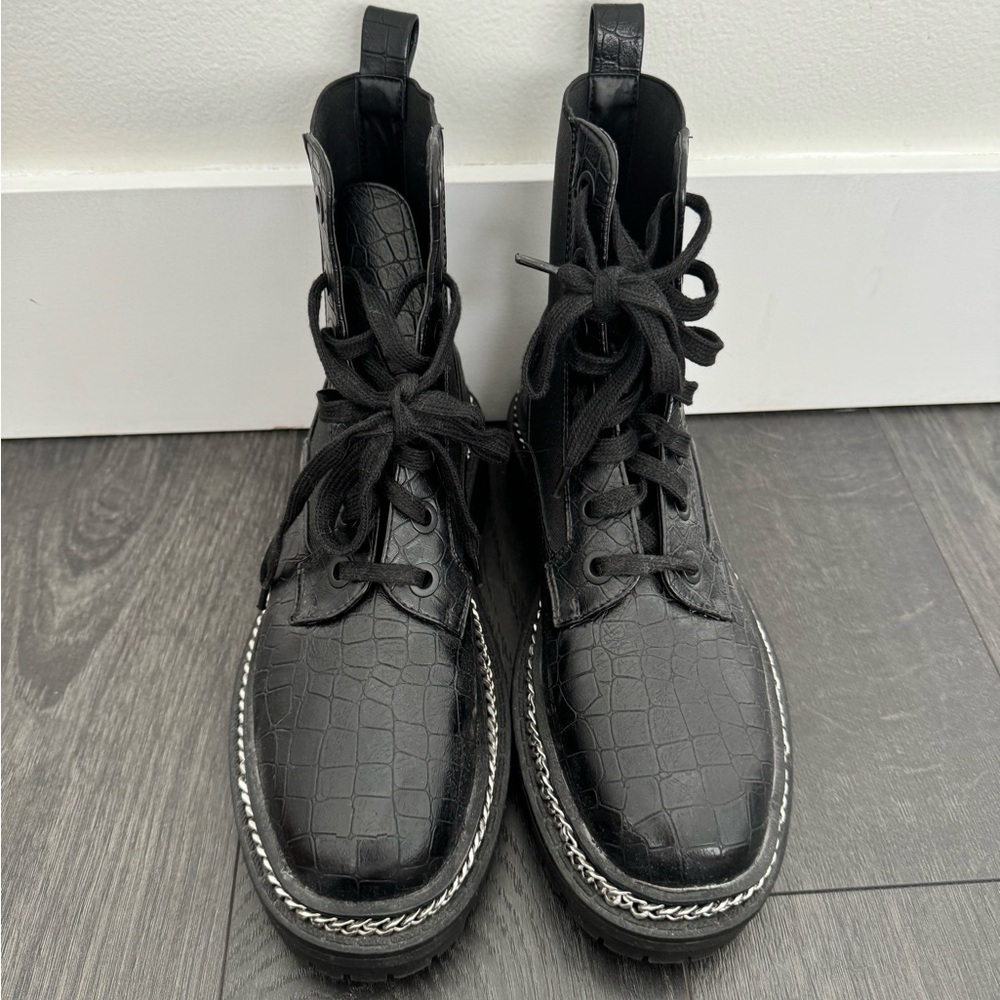 Princess Polly combat boots